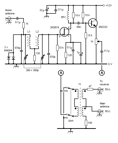 Basic noise canceller