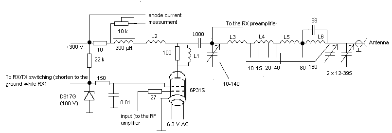 final stage schematics diagram